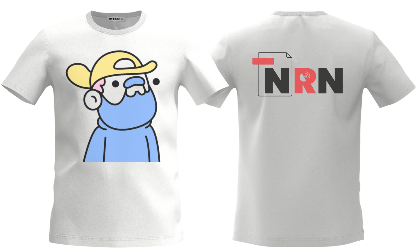 NRN logo with doodle on the front